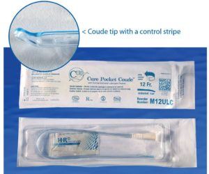 Cure Medical Pocket Catheter with Coude Tip