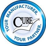 Cure "Your Manufacturer, Your Partner" logo