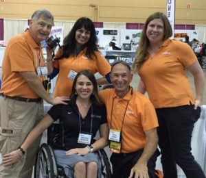 You'll see Lisa at Abilities Expos nationwide. As a former team member, she still supports the Expo events as a volunteer and friend.