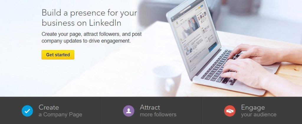 Build a presence for your business on LinkedIn