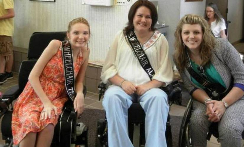 Ashlee was Ms. Wheelchair USA pageant winner in 2013
