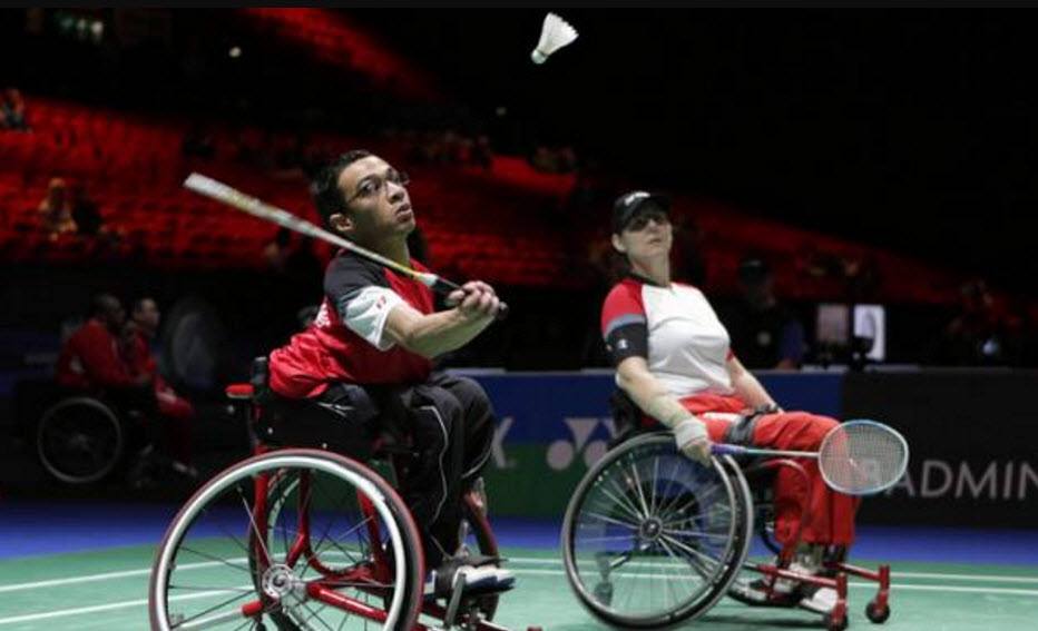 Paralympic badminton competition