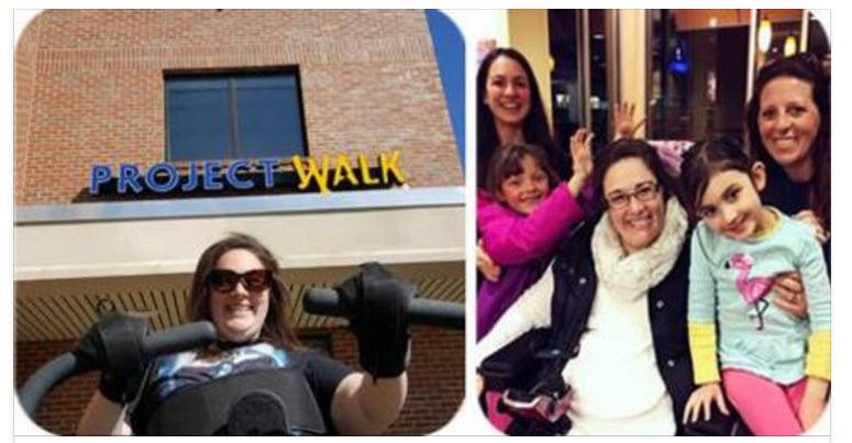 Katie is just one of the many people served by Project Walk Boston.