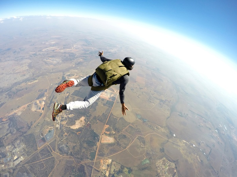 Nick LiBassi skydiving