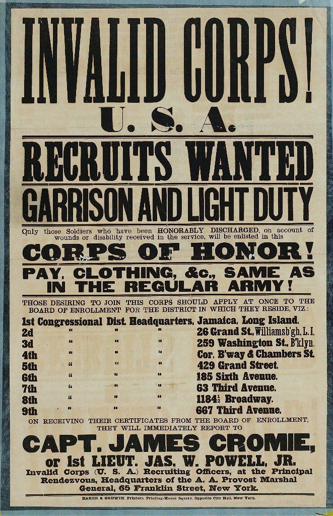 Invalid Corps Poster