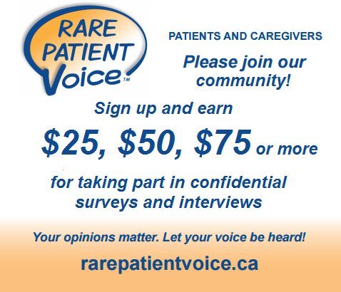 Rare Patient Voice flyer