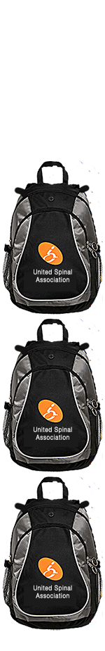United Spinal Association New Beginning Backpack