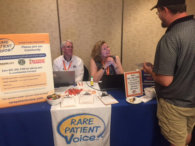 Rare Patient Voice representatives at Abilities Expo
