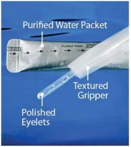 Hydrophilic Cure Catheter features