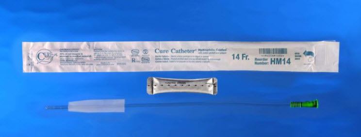 The Hydrophilic Cure Catheter® for men