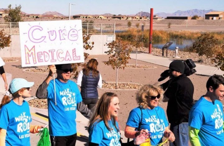 Cure Medical supports Walk n Roll.