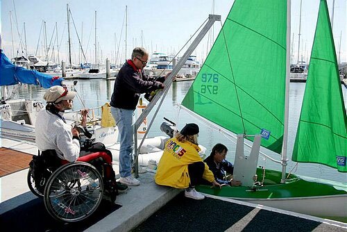 The Bay Area Association of Disabled Sailors (BAADS) seeks to make all aspects of sailing accessible.