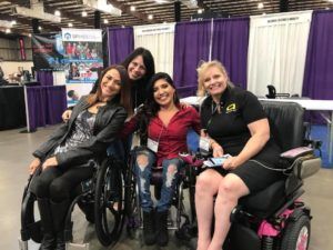 Getting involved in community events like the Abilities Expo is a great way to meet other ladies who roll like you do!