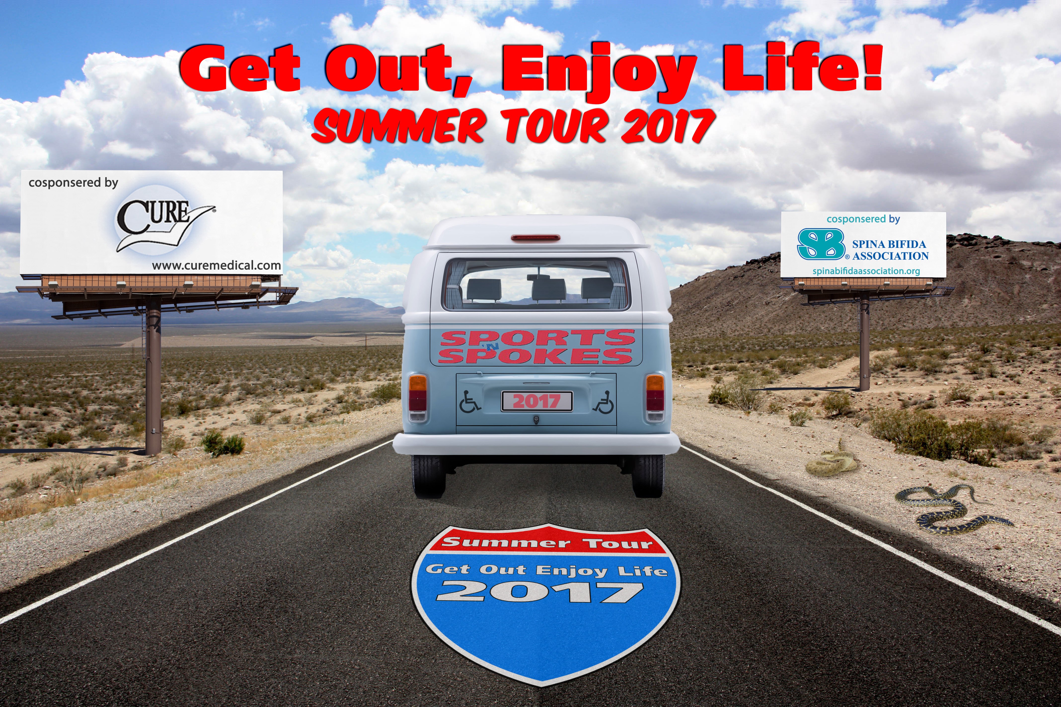 Get Out, Enjoy Life Summer Tour 2017 Flyer