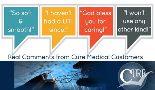 Comments from Cure Medical Cstomers