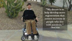 Cure Medical founder Bob Yant was paralyzed in a diving accident. He has dedicated his life to serving others who have paralysis and urinary retention.