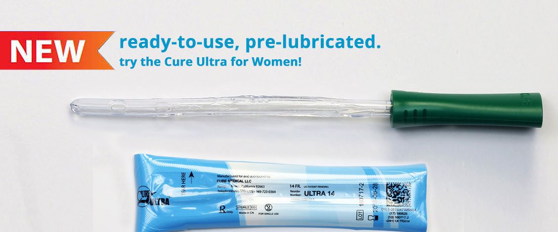 Cure Ultra catheter for women