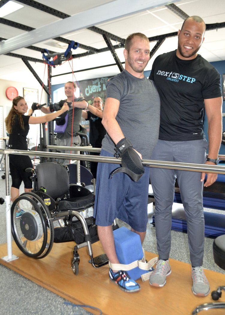 NextStep Orlando exists to provide those living with a spinal cord injury the opportunity to achieve their greatest recovery potential and an overall increased quality of life.