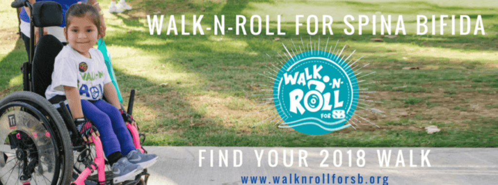 Walk-N-Rolls for Spina Bifida take place all over the country throughout the summer and fall.