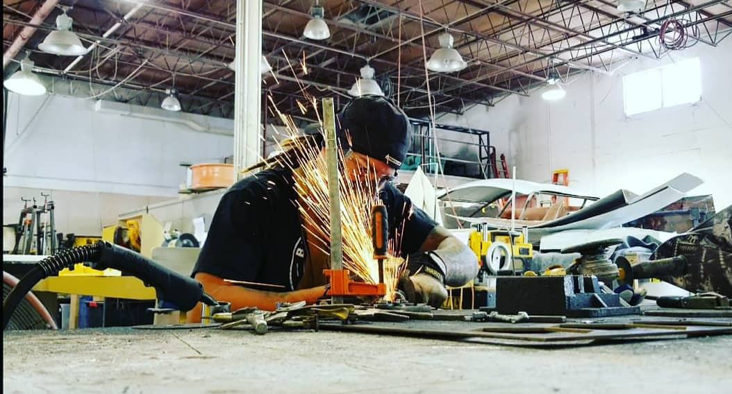 Jerry received his professional certification in Industrial Welding in May and landed a great gig after graduation at a custom fabrication shop. 