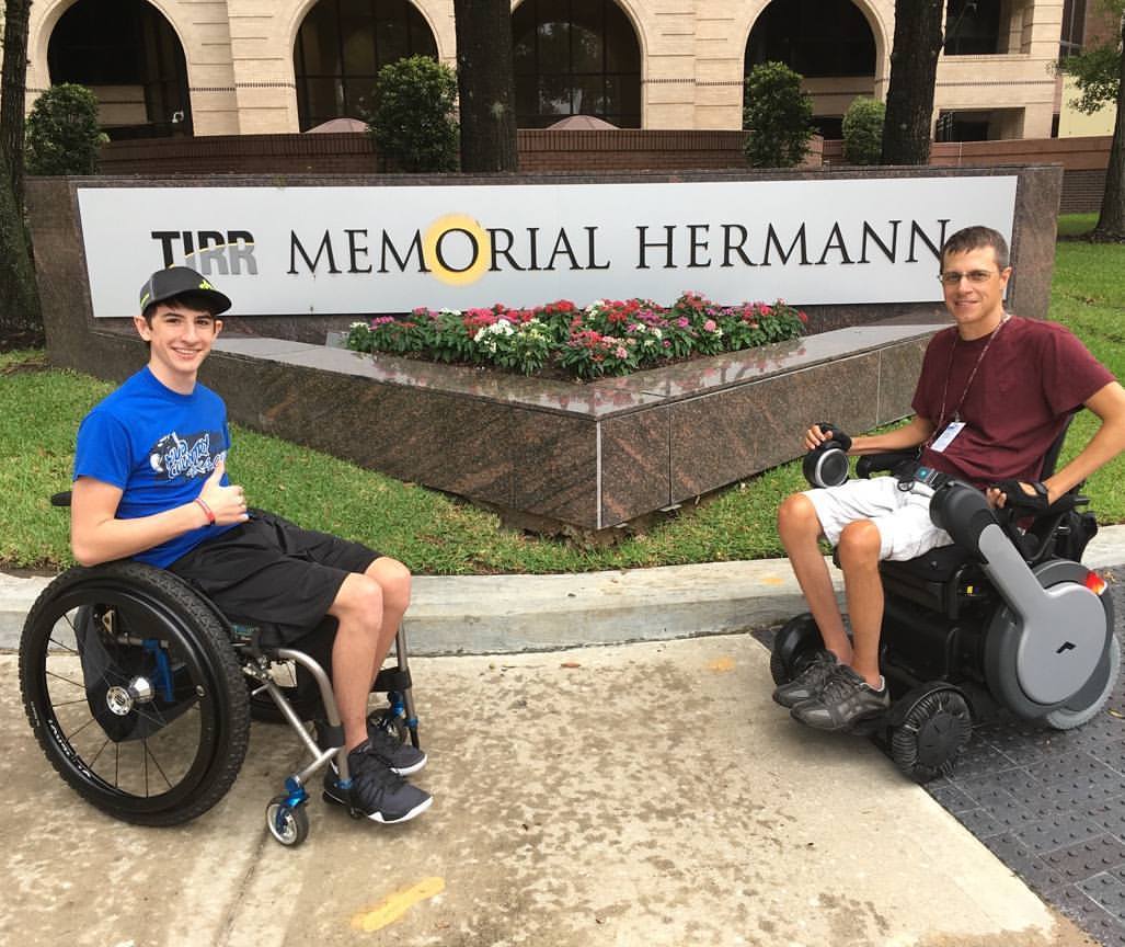 Chad helped his friend, Tucker Roe, get back into outdoors sports through accessible duck hunting, thanks to an encounter at a TIRR Peers program.
