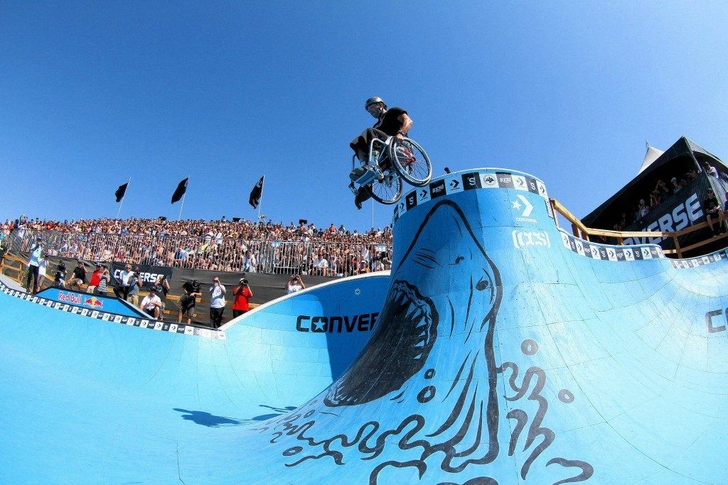 WCMX and Adaptive Surfing Superstar Christiaan "Otter" Bailey.