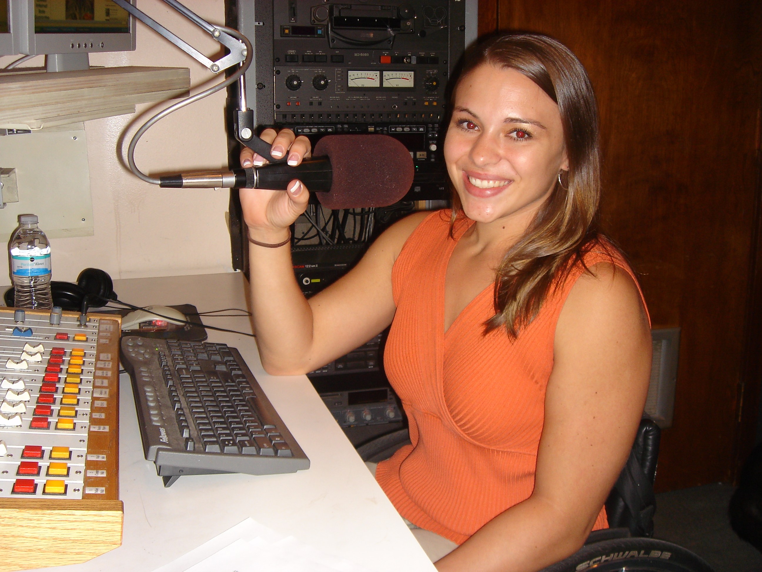 While managing the radio station, Kristina produced and hosted countless radio shows, facilitated live broadcasts and DJ’d dances, parties and weddings across Northeast Georgia.