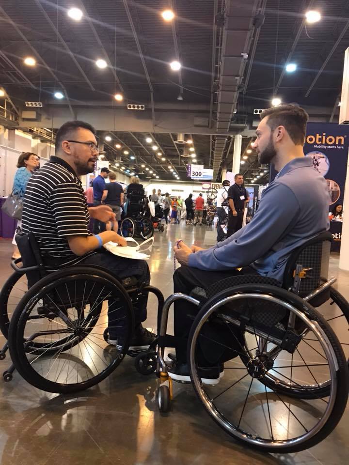 In each city that the Abilities Expo visits, an expert team of wheelchair users and peer educators offers practical advice and personal examples of life after spinal cord injury in a structured peer counseling setting.