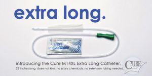 cure extra long catheter