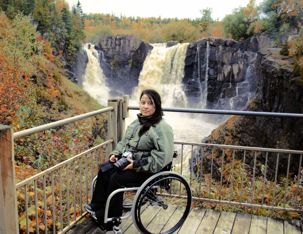 Rachel Malone is exploring the Northern Minnesota/Canada border at Pigeon Falls when leaves are turning. She is an avid photographer too!