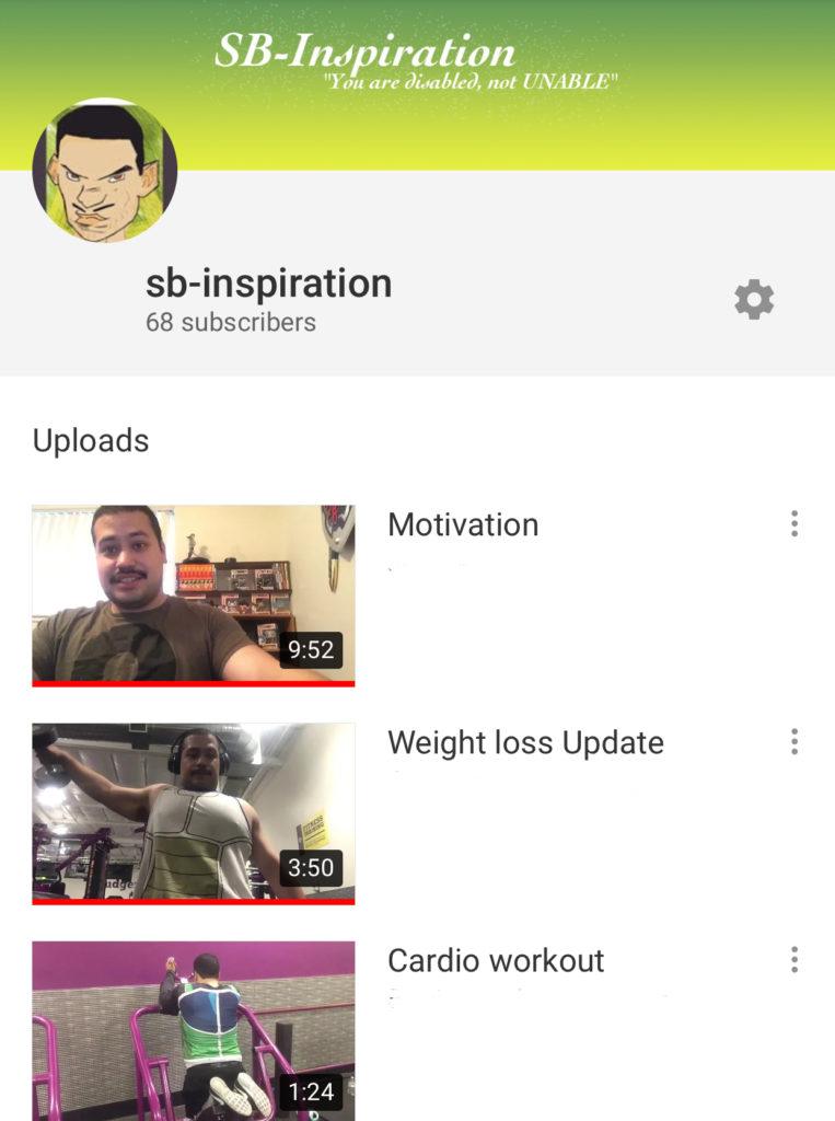 screenshot of sb-inspiration on youtube