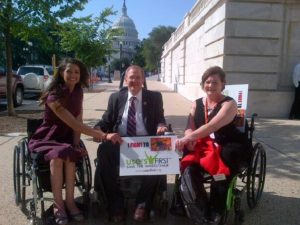 jenn with congressman quadriplegic
