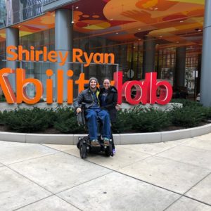 Chris credits Shirley Ryan Ability Center with much of his recovery after SCI.