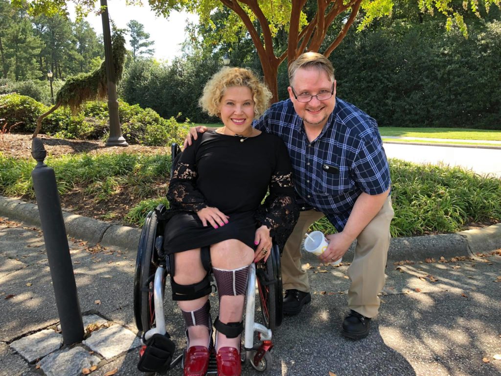 Donna Cruz Jones and Will Dickey are two vocal Spina Bifida advocates who aim to help other people who have the condition too.