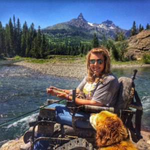 World traveller Ashlee Lundvall is based in Cody, Wyoming but you'll find her in airports near and far pursuing her love of the outdoors.