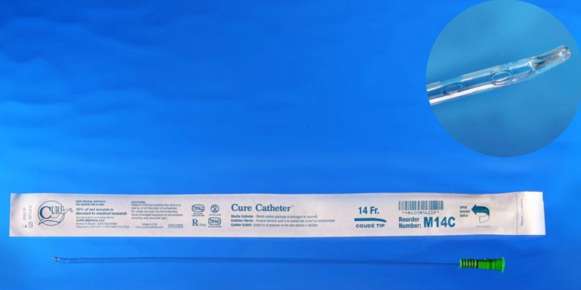 Cure Catheter with Coude tip