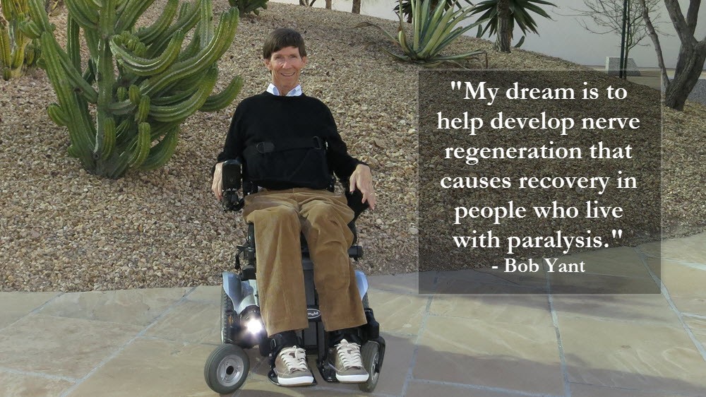 Cure Medical founder Bob Yant has a dream for a positive future.