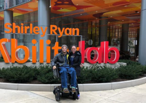Chris credits Shirley Ryan Ability Center with much of his recovery after SCI.