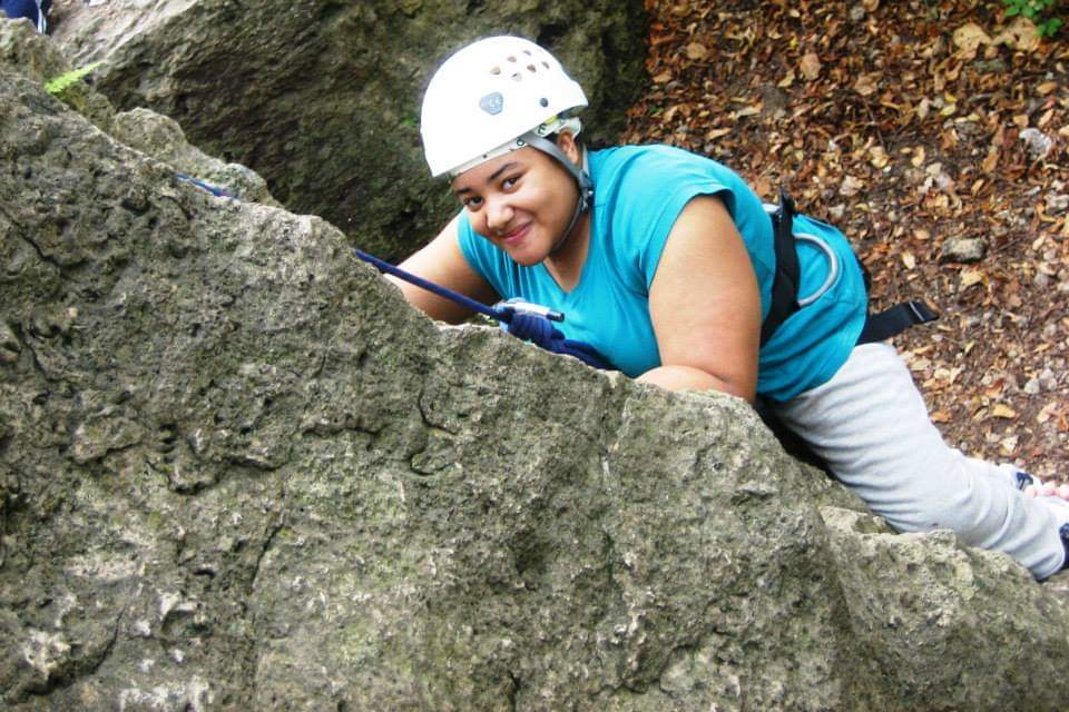 Rock climbing - Kyla