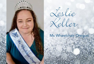 Leslie Keller, Ms. Wheelchair Oregon