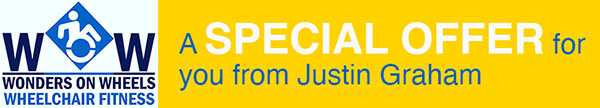 Special Wonders On Wheels (WOW) offer from Justin Graham