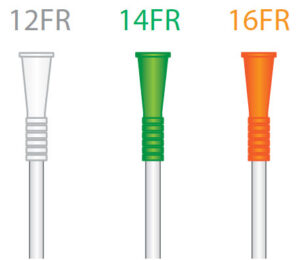 Catheter FR 12 to 16 Size Guide