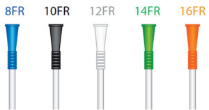 Catheter FR 8 to 16 Size Guide